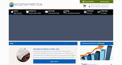 Desktop Screenshot of econometrica.com.ve